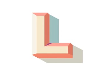 An elegant icon of the letter 'L' in gold, perfect for logos, symbolizing leadership and innovation in business