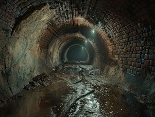 medieval castle underground sewer system