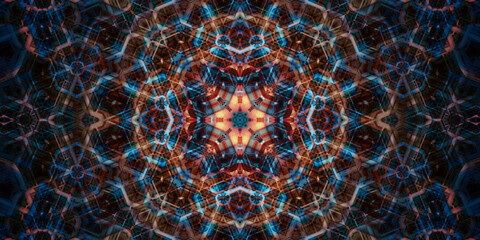 Obraz premium Seamless art pattern. Art background texture