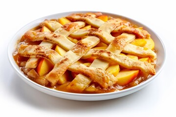 Satisfying Apple Peach Cobbler with Golden and Crispy Top