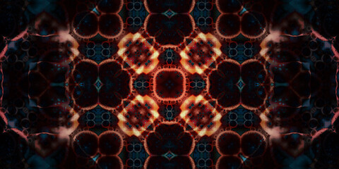 Naklejka premium Seamless art pattern. Art background texture