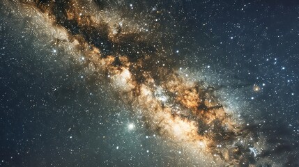 space background with swirling nebulae and stars