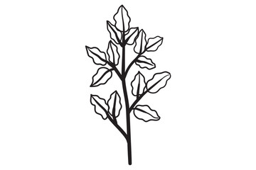 Leaves bundle SVG, greenery floral leaf svg, floral divider svg, leaves svg, leaf svg, decorative border svg, frame svg, text divider svg, border svg, greenery vines bundle