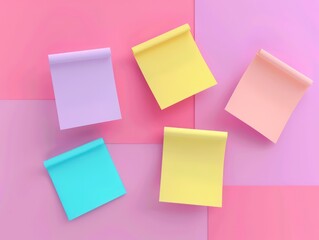 Fototapeta premium sticky notes icon illustration
