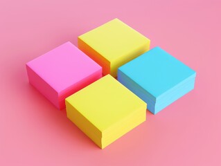 Obraz premium sticky notes icon illustration