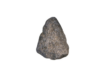 Fototapeta premium rock isolated on white background