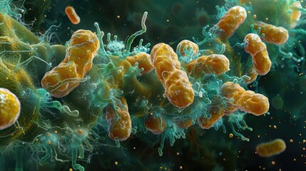 A Scanning Electron Micrograph Unveils the Intricate Structure of Escherichia coli, Culprit Behind Urinary Tract Infections