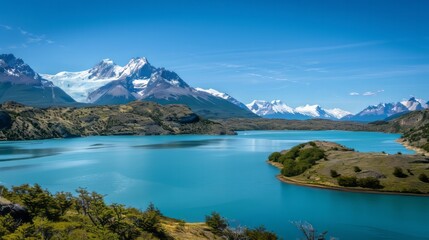 Patagonian Glaciers and Lakes