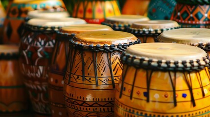 Afro-Cuban Congas Display