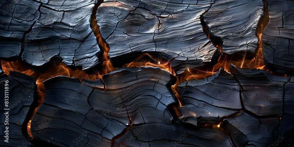 Poster ideal tree bark texture for web design. concept tree bark texture, nature-inspired design, organic w