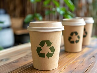 coffee recycled paper cup