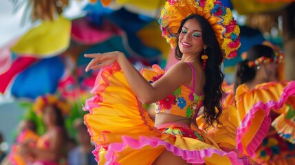 Colombian Cumbia Dress