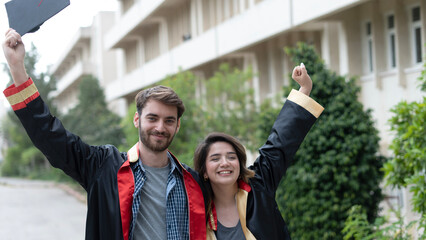 university students graduated