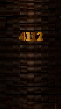 6k Vertical Art-Deco Celebration video introduction counter for the reaching 6000 subscribers, followers or likes. Also can be used in marketing, such: lottery, discounts and promotions.