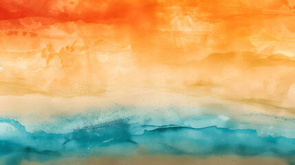 Fototapeta premium Desert Oasis Dawn Gradient Background: Radiance of Sunrise
