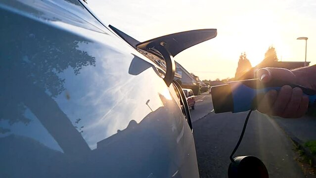 Elektroauto aufladen 