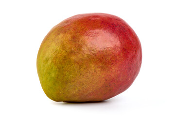 Mango, tropical fruit, isolated on white background. High resolution image.