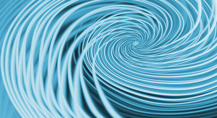 Abstract light blue background with swirl pattern. Dynamic illustration