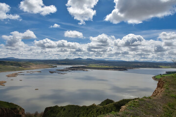 photographs of beautiful landscapes with cliffs and water lagoon