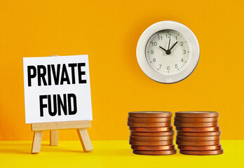 Private Fund as Business and economic concept