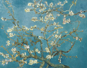 Vincent van Gogh's Almond blossom (1890) famous painting