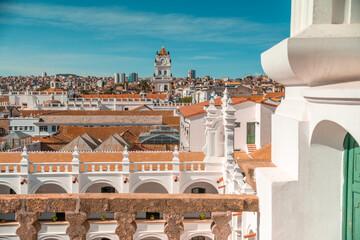 Iglesia de San Felipe de Neri church in Sucre, Bolivia