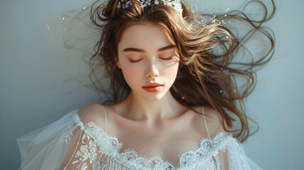 Glamorous Bride's Wedding Day Dream