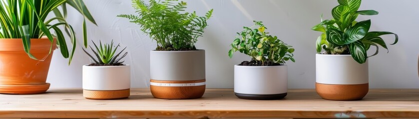 Biometric plant pots provide feedback on soil quality and plant health, making home gardening more accessible