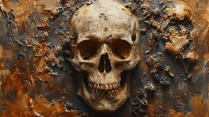 parietal or cave art plus punk style