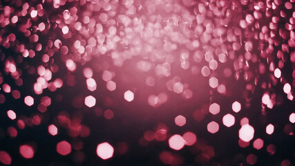 pink glow particle abstract bokeh background