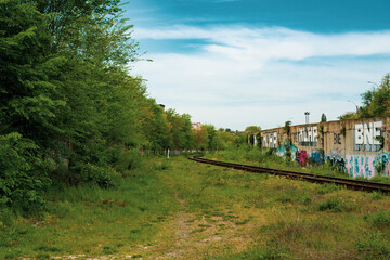 railway in the countryside