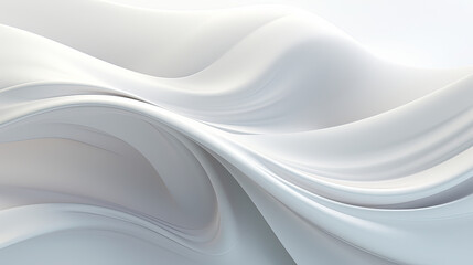 Obraz premium abstract white wave background 