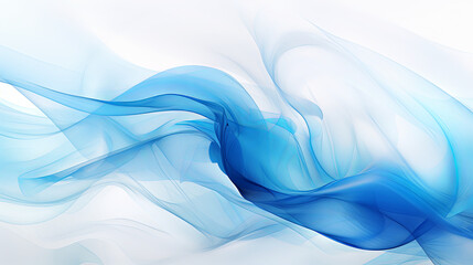blue and white abstract moving flow patterns with texture and layers