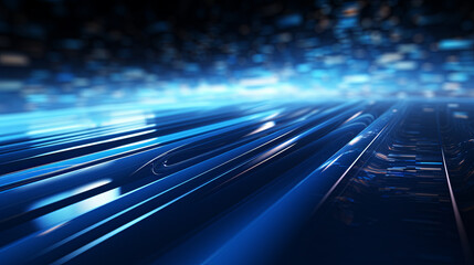 blue technology abstract background 