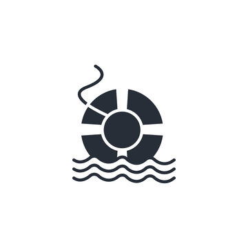 recommend clip art: Lifebuoy icon. vector.Editable stroke.linear style sign for use web design,logo.Symbol illustration.