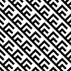Seamless pattern. Curves backdrop. Embroidery background. Figures ornament. Ethnic mosaic. Folk wallpaper. Digital paper, textile print, web design, abstract illustration. Tribal motif. Vector art.
