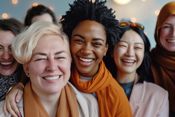 Group of Women Posing for Picture