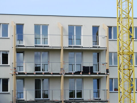 Prace na wysokościach, prace budowlane