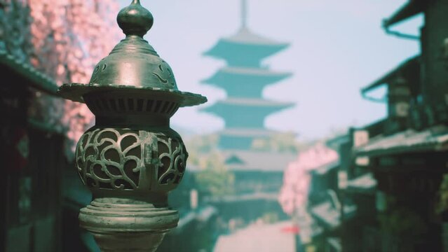 beautiful tample in Kyoto japan