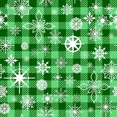 Christmas ice scribble seamless snowflakes pattern for wrapping paper and fabrics and linens and kids clothes print