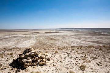 Mangystau desertic landscape, Kazakhstan desolate panorama
