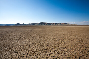 Mangystau desertic landscape, Kazakhstan desolate panorama