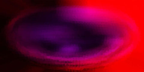Dark purple, pink vector gradient polygon wallpaper.