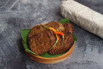 Tempe Bacem is a traditional food of Central Java, the tempeh is flavored with brown sugar and then...
