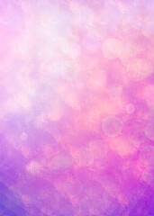 Fototapeta premium Pink bokeh vertical background for Banner, Poster, celebration, event and various design works