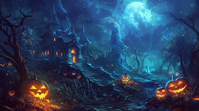 Send spooky greetings with our Halloween-themed card featuring a writable background. Personalize your message against a haunting backdrop for a memorable holiday gesture.