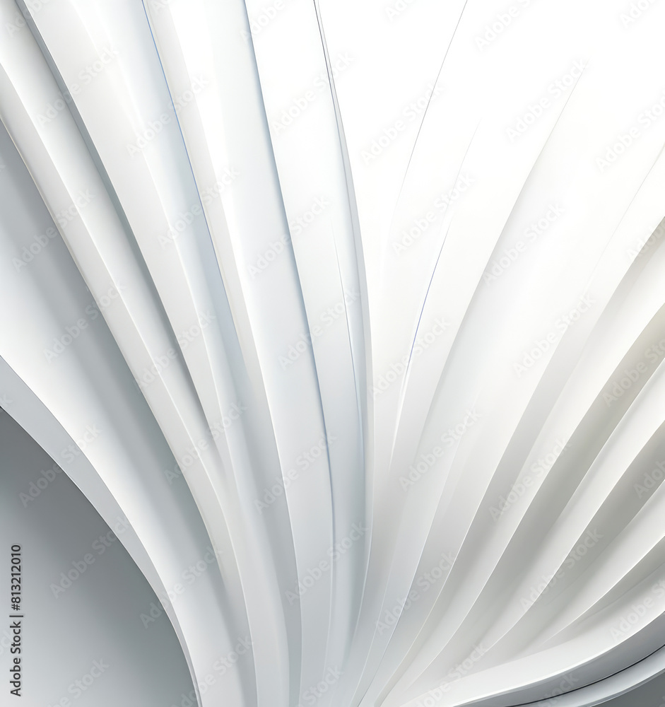 Poster black and white metallic color tone wavy lines futuristic abstract geometric shapes background.