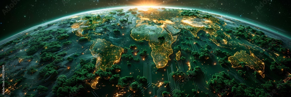 Aufkleber nature-friendly computing: advancing technology ethically with green it