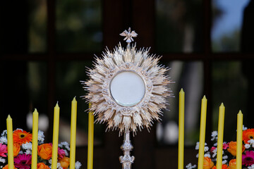 Ostensorial adoration in the catholic church - Corpus Christi
