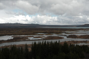 lake in the mountains